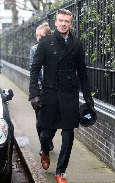 Mens long coat sale Clearance