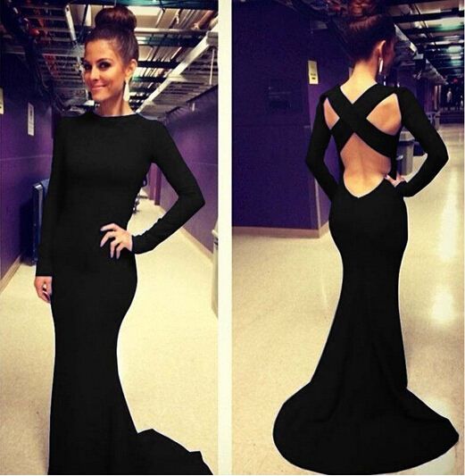 tight fitting gown
