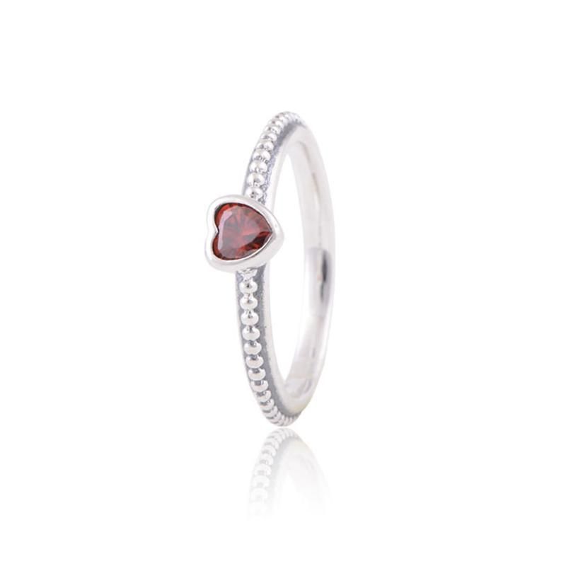 anello con cuore rosso pandora anello con cuore rosso pandora