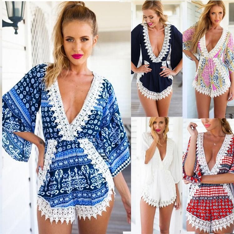 crochet playsuits