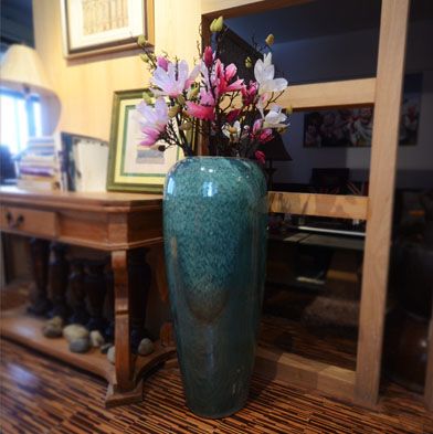 Ceramic Color Glaze Ceramic Vase Vase Landed Modern European Style