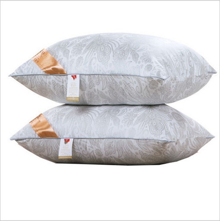 Set 2 Queen Size Extra Firm Bed Pillows Hypoallergenic Microfiber
