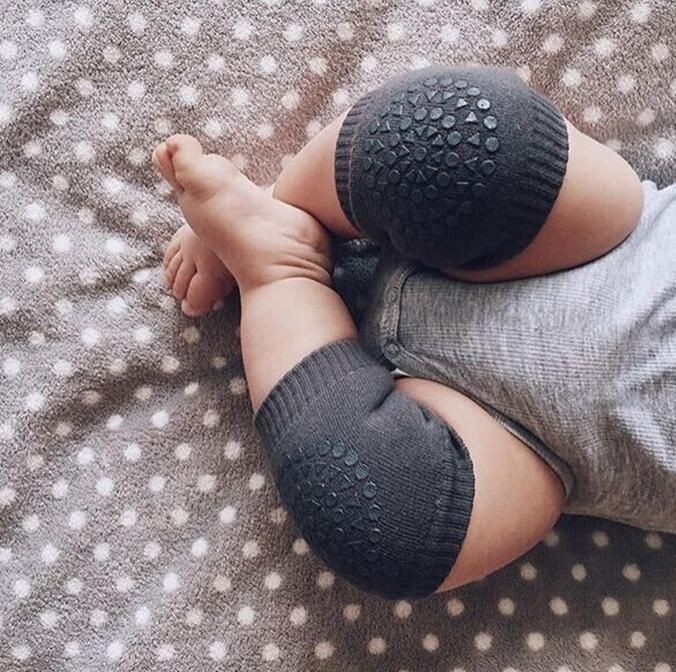 crawling knee socks