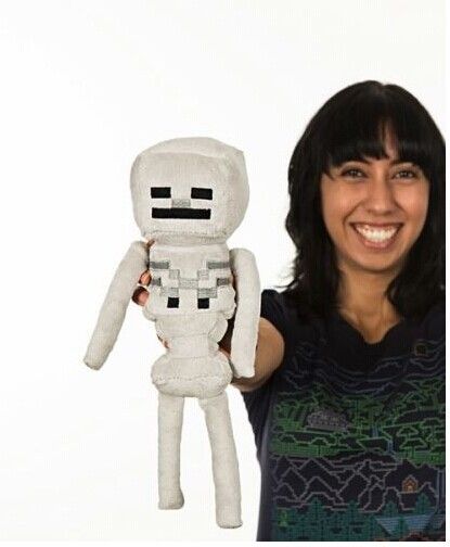 minecraft plush skeleton