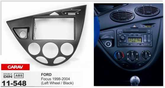 Black Stereo Fascia Dash CD Trim 