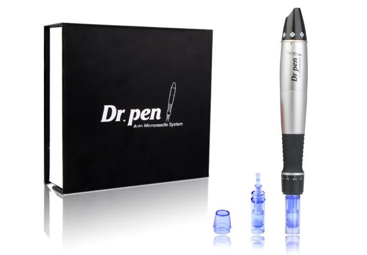 Dr Pen Derma Pen Auto Microneedle System Justerbara nållängder 0,25 mm-3,0mm Electric Derma Dr.Pen Stämpel Auto Micro Needle Roller
