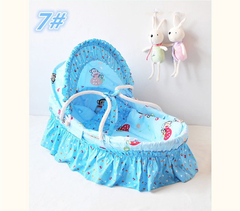 2020 11 Optional Colors Newborn Baby Cradles Portable Hand Held Baby