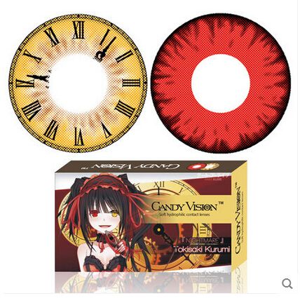 satin al candyvision saat serisi red devil goz cilgin lensler renkli kozmetik kontakt lensler kan kirmizi goz tl83 8 dhgate comda