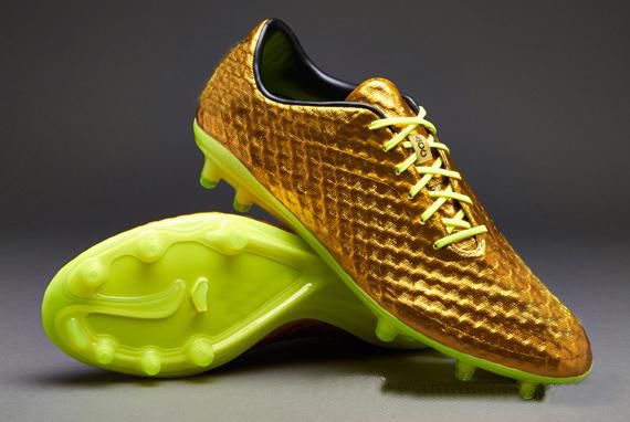 neymar gold shoes