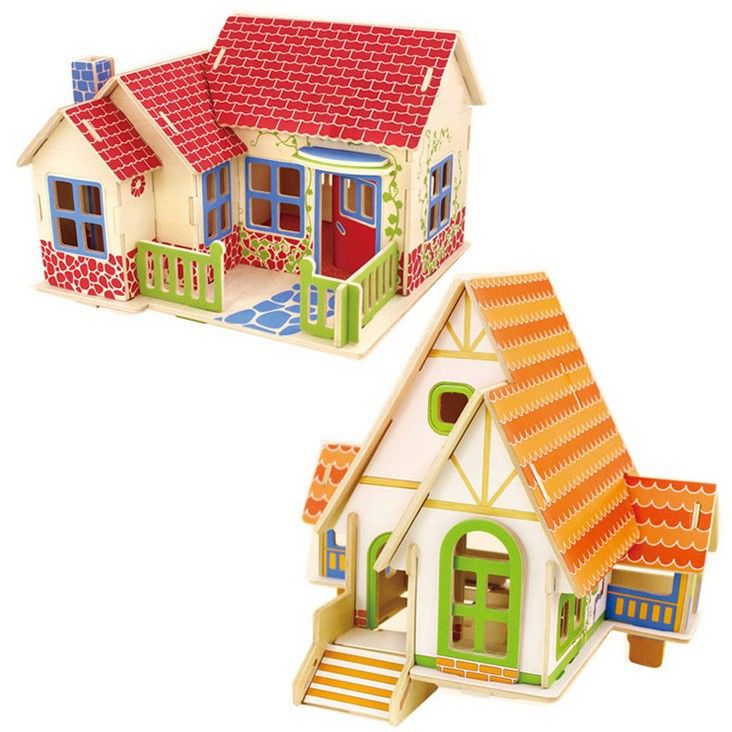 childrens wood building kits