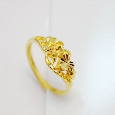 bison Janice olie Bridal wedding jewelry gold finger ring size adjustable