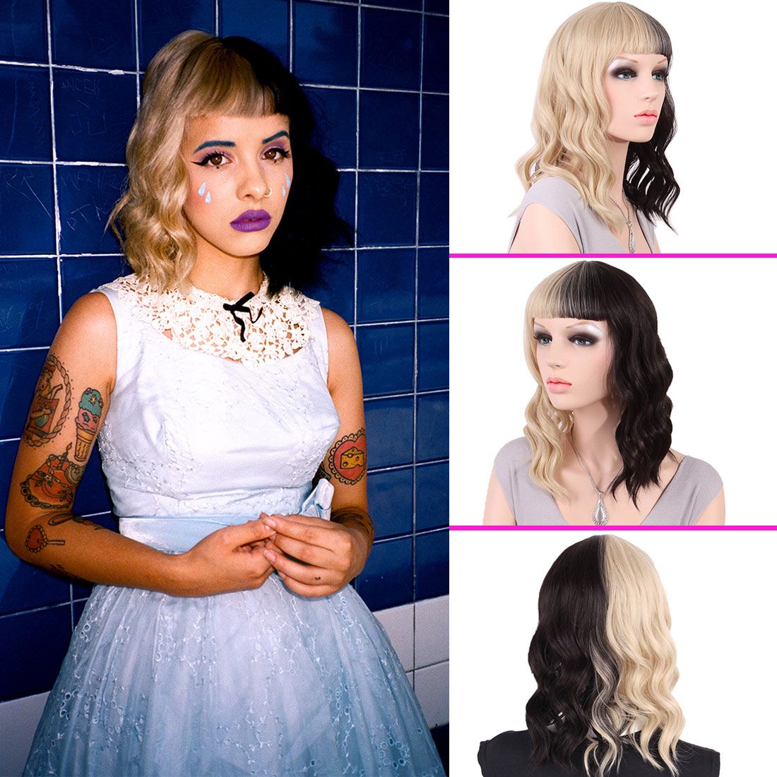 Melanie Martinez Hair Blonde And Black