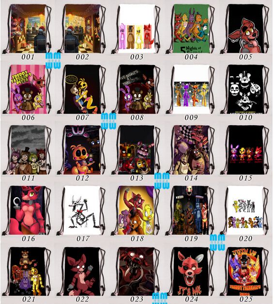 Acquistare Cinque Notti Presso Freddys Borse Con Coulisse Zaini FNAF Borse  Con Coulisse In Cartone Animato Cinque Notti Ai Sacchetti Di Freddy Borse  Shopping FNAF D254 15 Pezzi Economico | Consegna Veloce