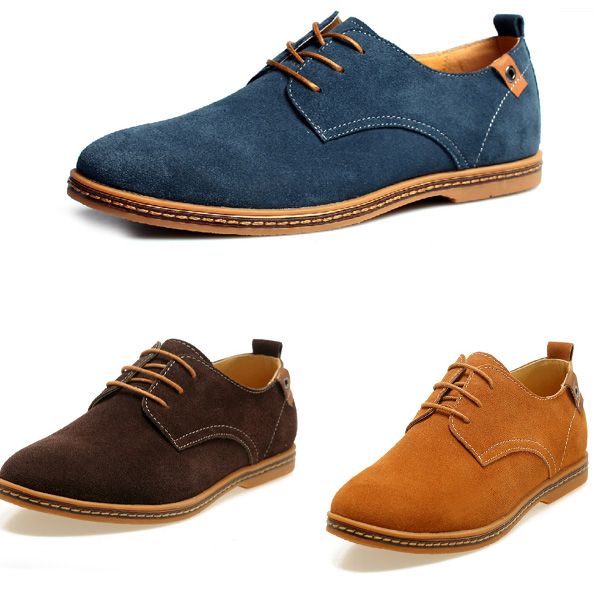 Mens Casual Dress Formal Oxfords Shoes 