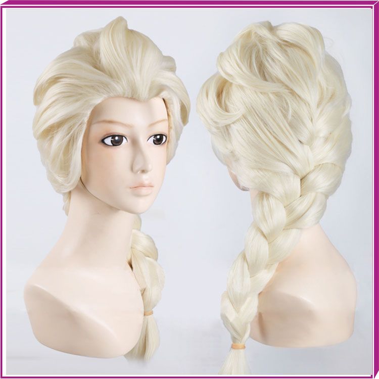 perruque elsa enfant