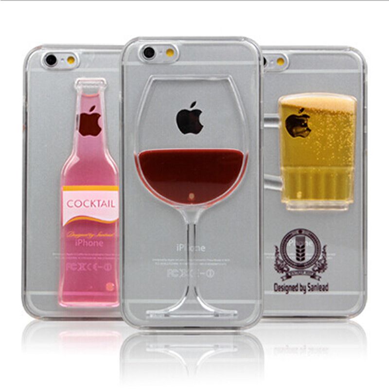 Compre Para Iphone 7 Plus 6 Plus 3d Vinho Tinto Copo Líquido Claro Tpu Case  Capa Casos De Telefone Que Flui Vinho Voltar Cobre Dsl Livre Sca054 De  Superbestway, $9,13 | Pt.Dhgate.Com