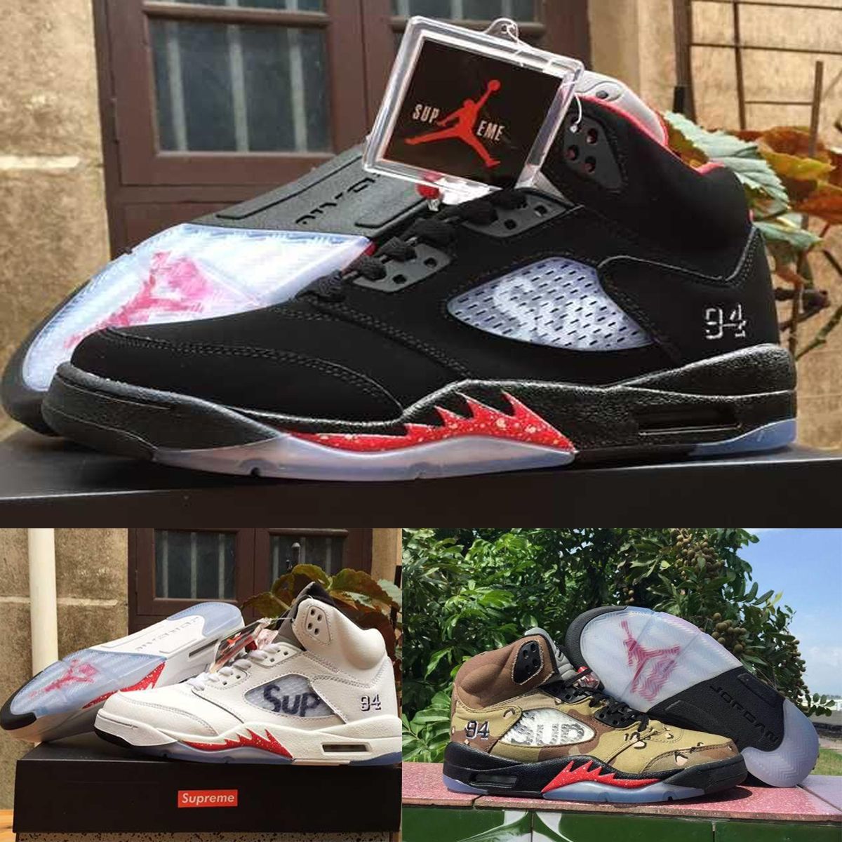 Nike Air Jordan 5 Supreme Retro V Sup 