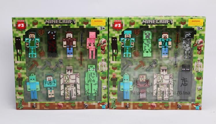 minecraft action figure set