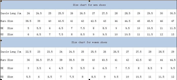 Vapormax Size Chart