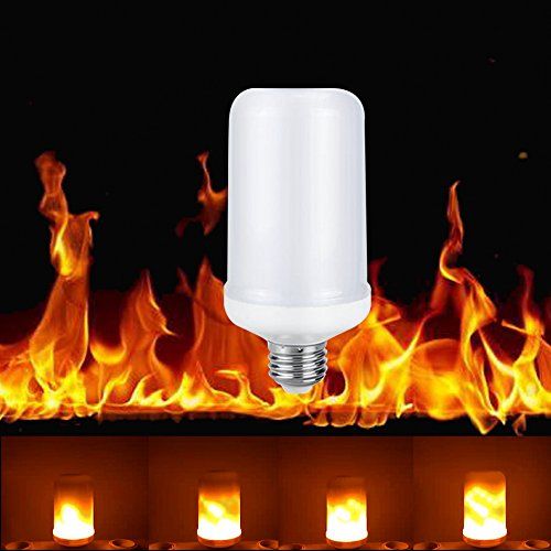 Led Flame Bulbs E26 Standard Base Flickering Fire Atmosphere