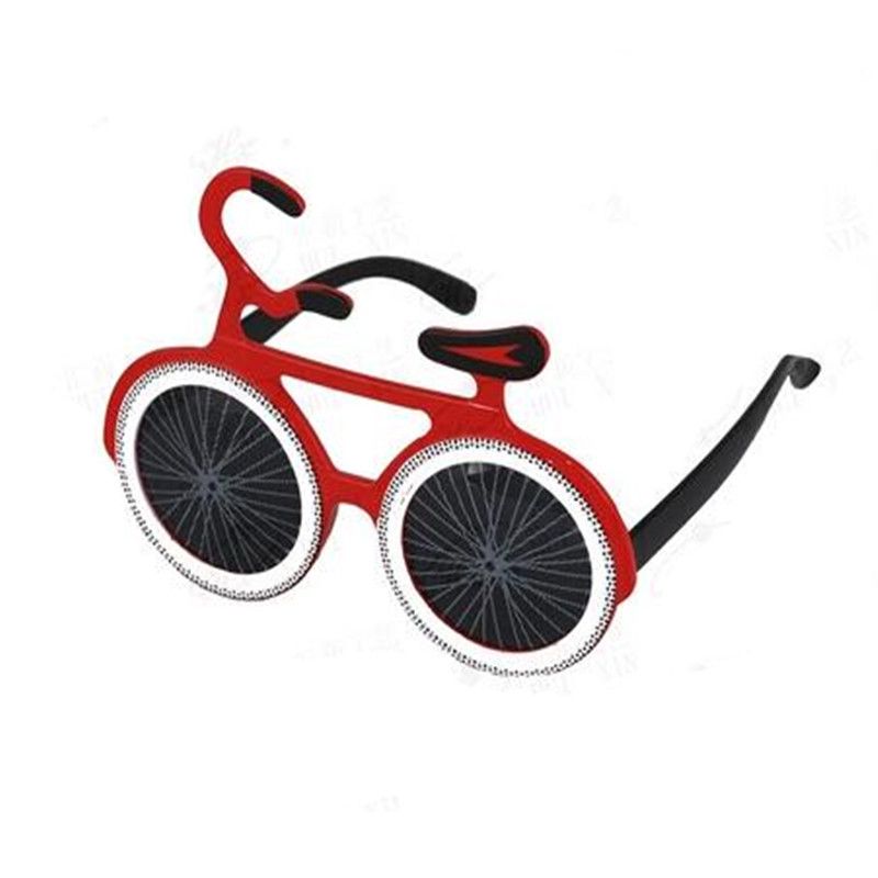 2017 New Bicycle Shaped Glasses Funny Bike Eye Glasses Kids Adults