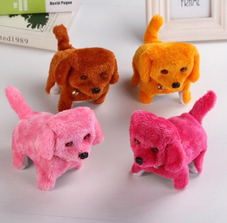 FTVOGUE Belle peluche /électronique chien animal domestique contr/ôle du son jouet interactif pour enfants 03