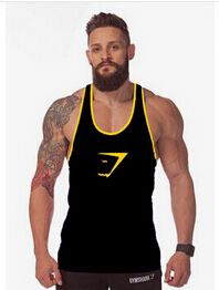 Acquistare 2015 Cotton Gymshark Serbatoi Uomo Marca Muscolare Canotta  Palestra Shark Abbigliamento Fitness Uomo Bodybuilding Vest Intima LM 109  Economico | Consegna Veloce E Qualità | It.Dhgate