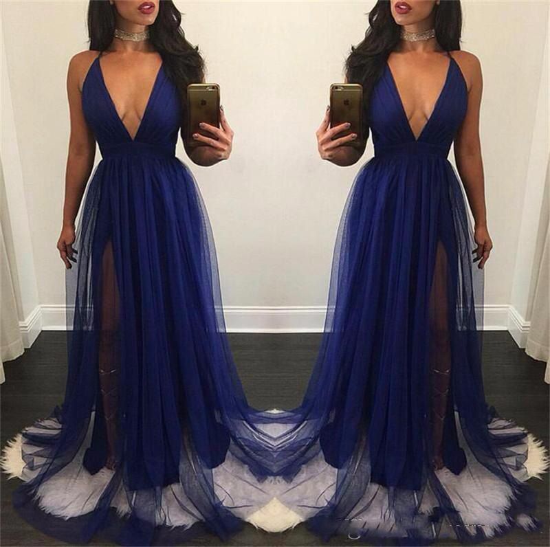 royal blue prom dresses 2018