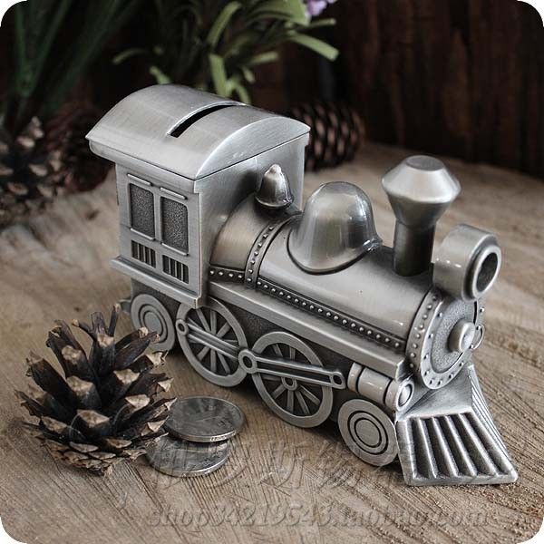piggy bank train