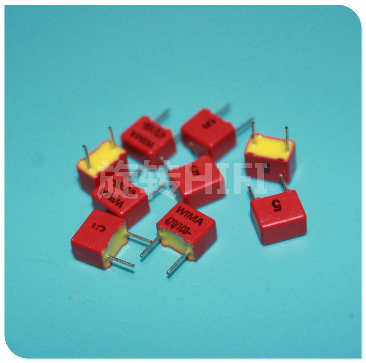 WIMA 2200PF 100V FKP2 AUDIO Polyester Film Capacitors 4 pcs// 10 pcs// 20pcs