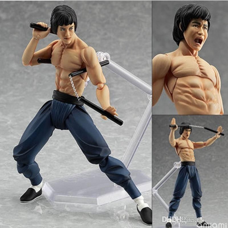 Manga Garage Kit Anime Assassin Hero Bruce Lee PVC Action Figure  Collectible Model Doll Toy  Cm Figma Legend Of The Dragon
