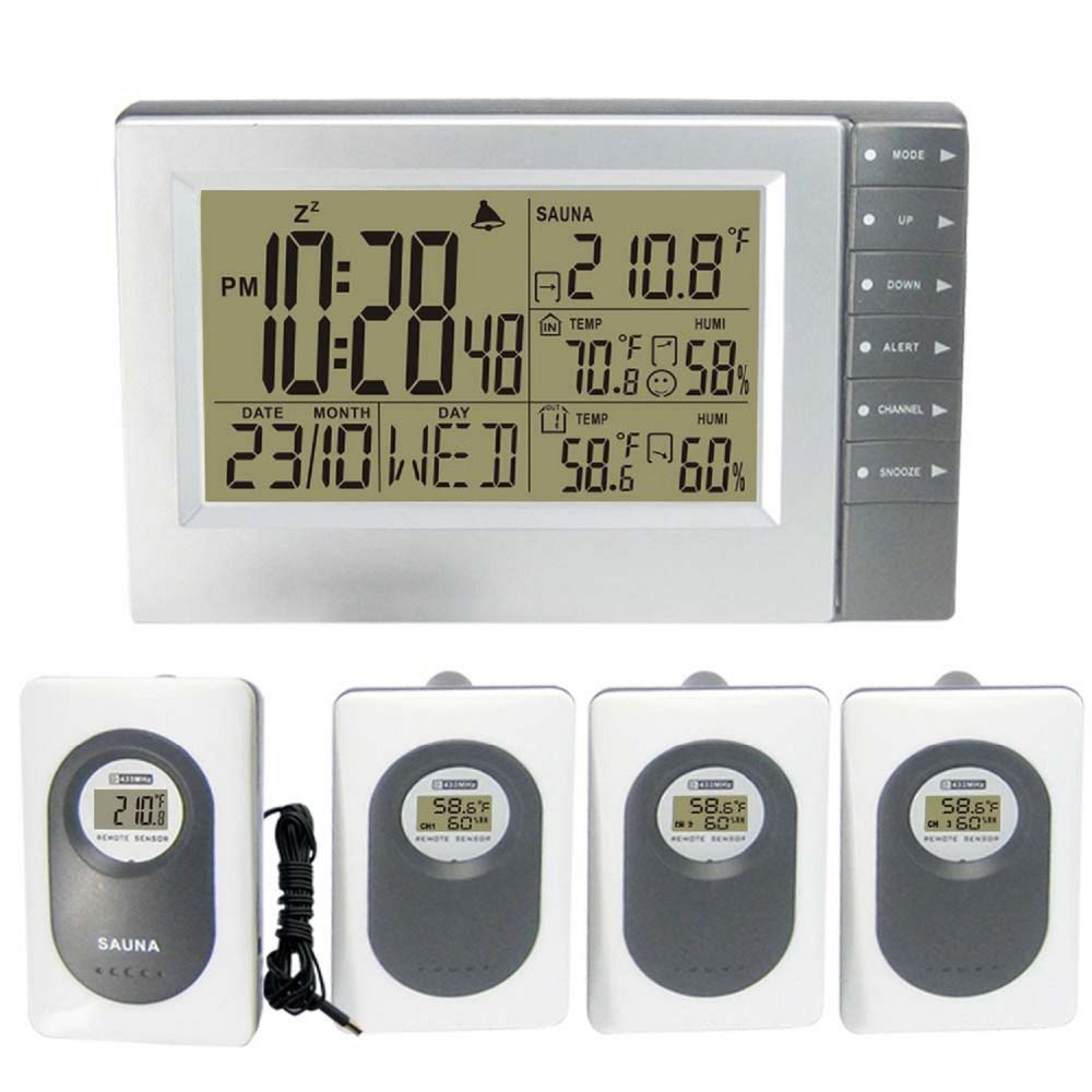 2020 Digital Wireless Weather Station With Universal Thermometer