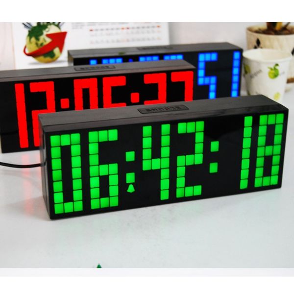 Grosshandel Neue Led Uhr Anzeige Jumbo Grosse Digitale Wand Alarm Countdown Weltuhr Blaue Led Blaue Uhren Timer Von Ck Rain 12 Auf De Dhgate Com Dhgate
