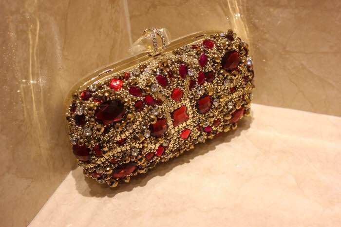 designer wedding purse