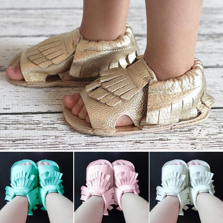 baby moccasin sandals