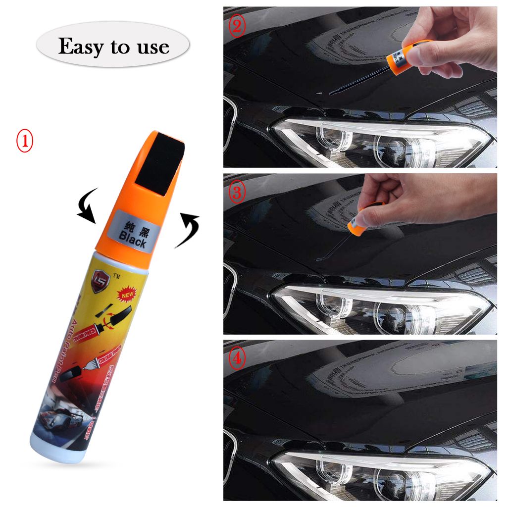 Car Auto Scratching Repair Touch Up Paint Pen White Black Silver Car Accessories Exterior Car Accessories Exterior Styling From Eforcar 098