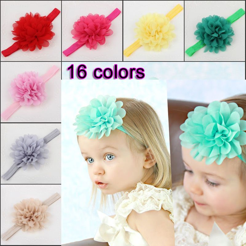 Hair Kid Flower Bow Band Accessories Headwear Toddler Headband Baby Girl Lace