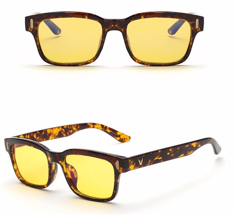 2021 Computer Glasses Gaming Eye Strain Relief Glasses Anti Glare And