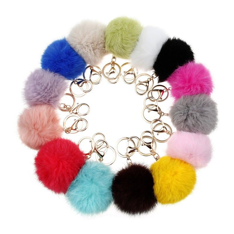 fluffy key holders