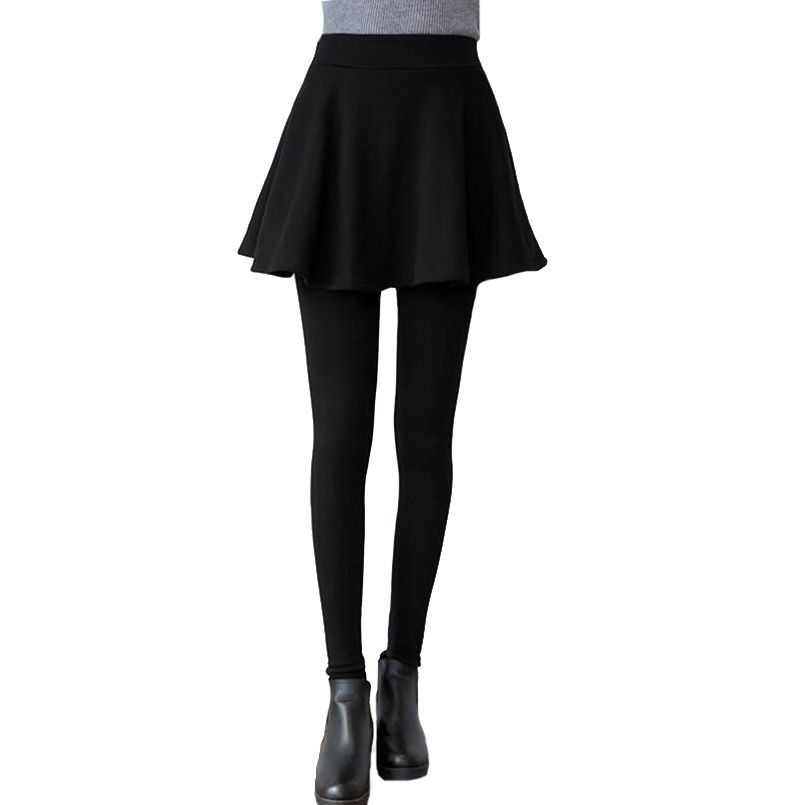 Acquista Leggings In Velluto Invernale Plus Gonna Spessa Caldo In Vita Alta  In Cotone Falso In Due Gonne Gonna Pantaloni Femminili Eleganti Di Alta  Qualità A 14,28 € Dal Zclgarments | It.DHgate.Com