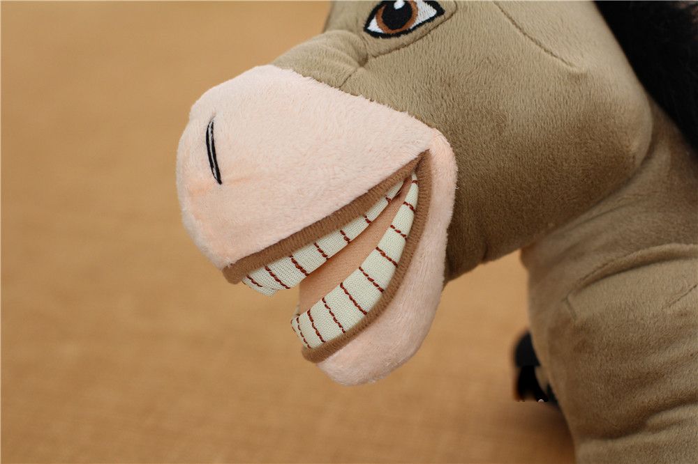Wholesale-1pcs Anime Cartoon Shrek Puss in Boots the donkey Plush Toy Soft Stuffed Animal Doll 35CM Christmas Gifts Wholesale-1pcs Anime Cartoon Shrek Puss in Boots the donkey Plush Toy Soft Stuffed Animal Doll 35CM Christmas Gifts