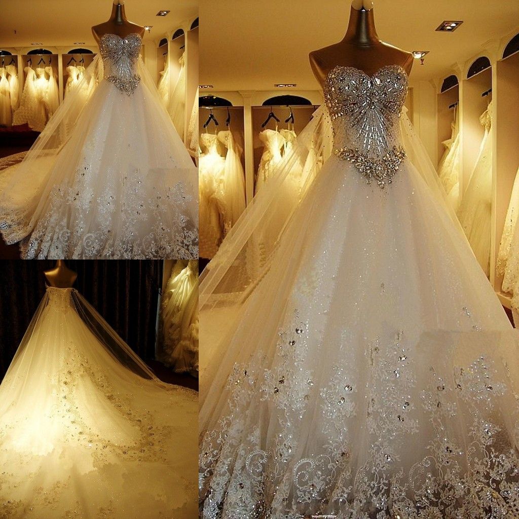 diamond ball gowns
