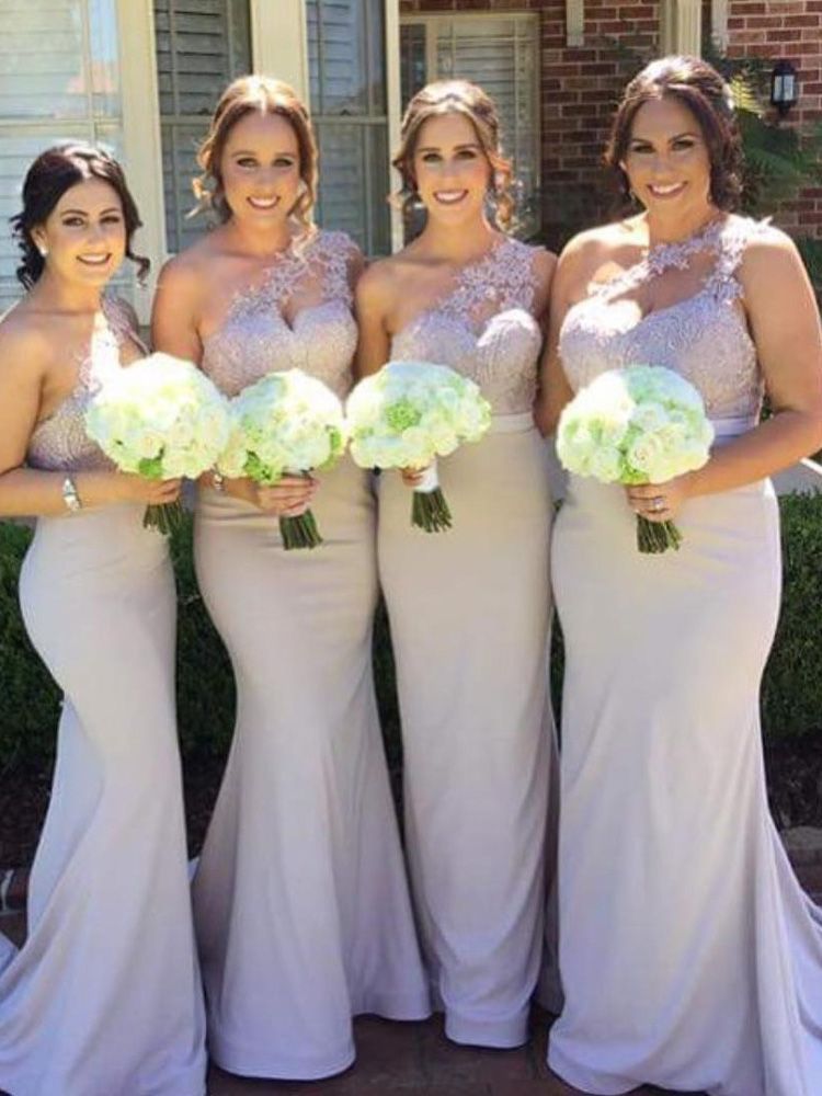 lavender wedding bridesmaid dress