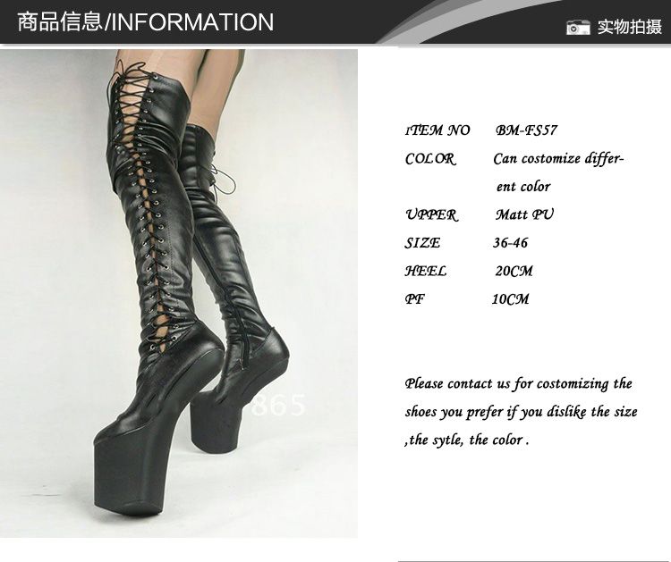Großhandel BDSM Heelless Pony Stiefel Frauen Weisepu Mattes Großhandel BDSM Heelless Pony Stiefel Frauen Weisepu Mattes