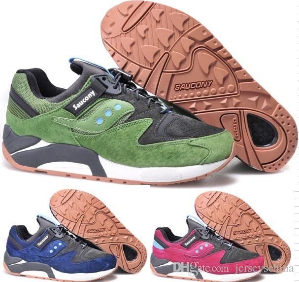 saucony grid 9000 dark green for sale