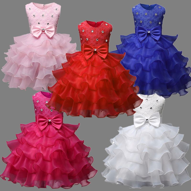 pink blue frock