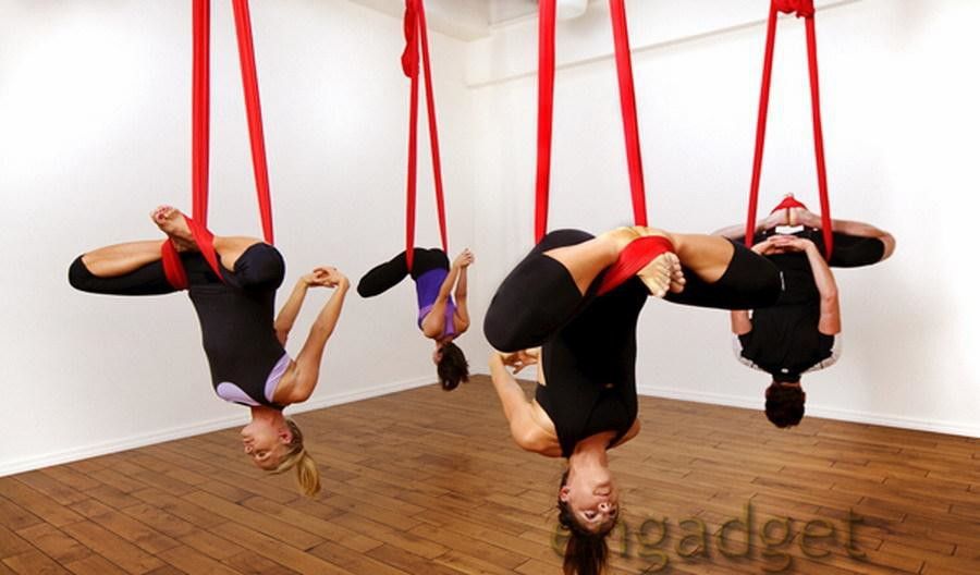 aerial yoga straps