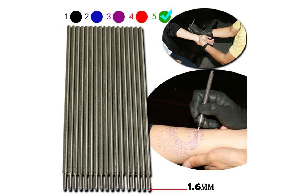 Yilong High Quality Green Tattoo Marker Pen For Tattoo Stencil
