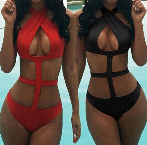 criss cross bandage bikini