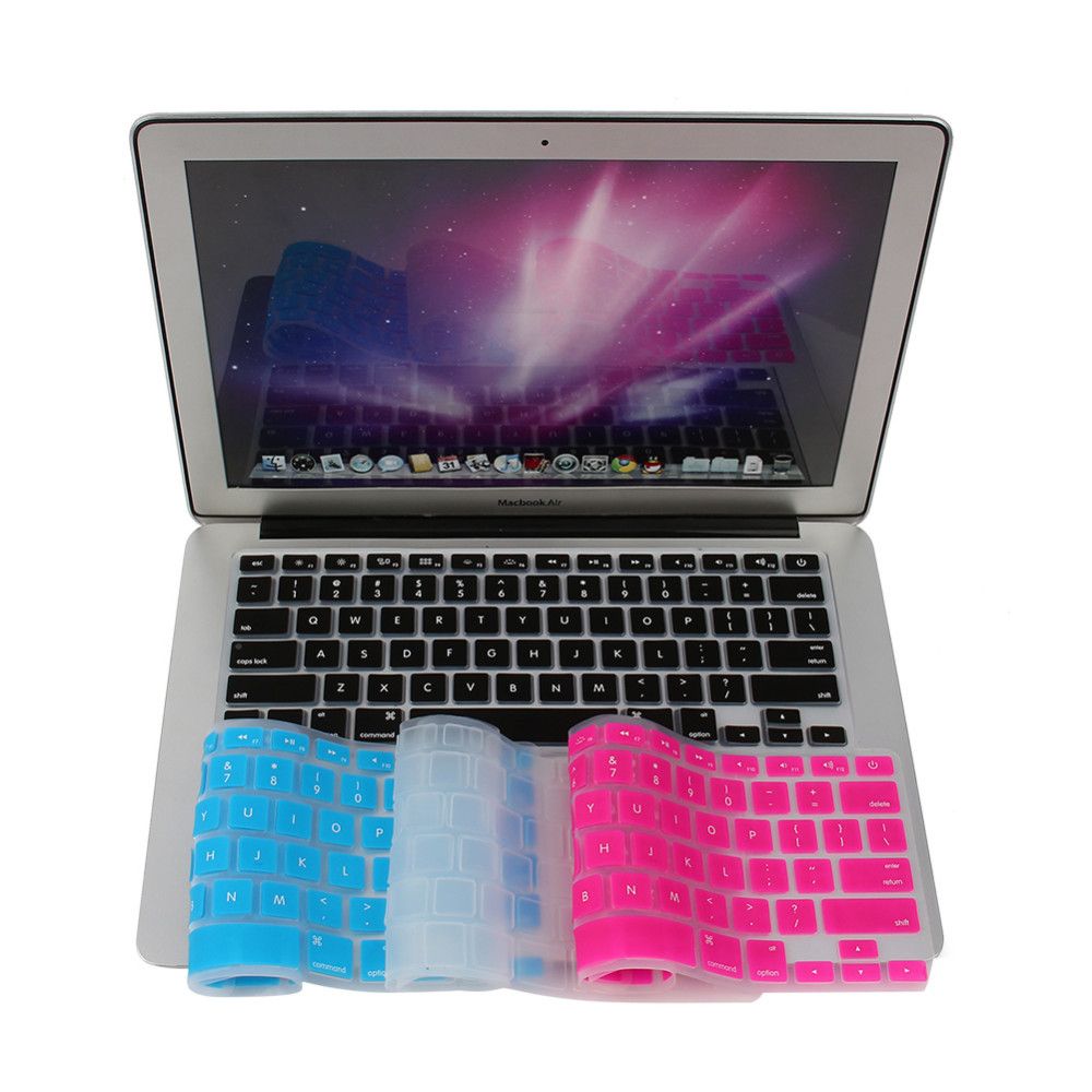 Silicone US Keyboard Cover Skin for Apple Macbook Air Pro Retina MAC 13 15 17